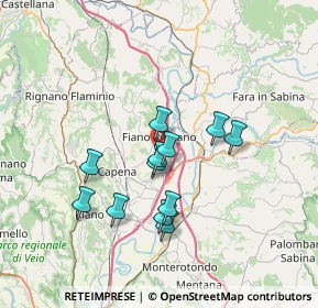 Mappa , 00065 Fiano Romano RM, Italia (6.12333)