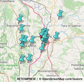 Mappa , 00065 Fiano Romano RM, Italia (5.58444)