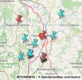 Mappa , 00065 Fiano Romano RM, Italia (8.14467)