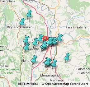 Mappa , 00065 Fiano Romano RM, Italia (6.138)