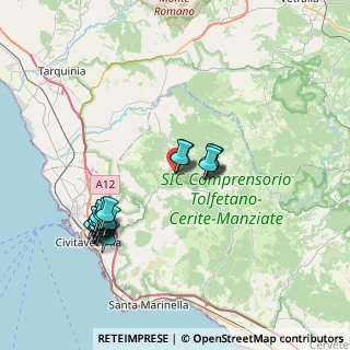 Mappa Via Nuova, 00051 Allumiere RM, Italia (8.0995)