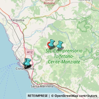 Mappa Via Nuova, 00051 Allumiere RM, Italia (8.0725)