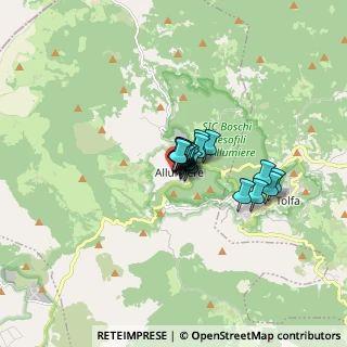 Mappa Via Nuova, 00051 Allumiere RM, Italia (0.7585)
