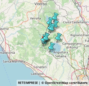 Mappa Via Roma, 01010 Oriolo Romano VT, Italia (7.16273)