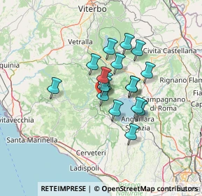 Mappa Via Roma, 01010 Oriolo Romano VT, Italia (9.97412)