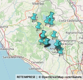 Mappa Via Roma, 01010 Oriolo Romano VT, Italia (10.079)