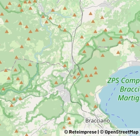 Mappa Via Salvo D'Acquisto, 01010 Oriolo Romano VT, Italia (4.625)