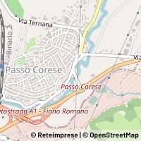 Mapa Fara in Sabina