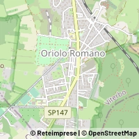 Map Oriolo Romano
