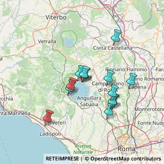 Mappa Via della Bellera, 00069 Trevignano Romano RM, Italia (12.92)