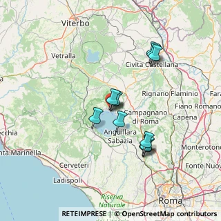 Mappa Via della Bellera, 00069 Trevignano Romano RM, Italia (12.55083)