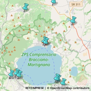 Mappa Via della Bellera, 00069 Trevignano Romano RM, Italia (6.82091)