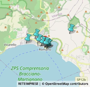 Mappa Via della Bellera, 00069 Trevignano Romano RM, Italia (0.79091)