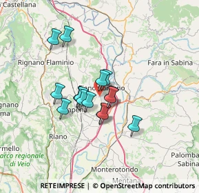 Mappa Via Pier Paolo Pasolini, 00065 Fiano Romano RM, Italia (5.1)