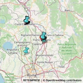 Mappa Via Pier Paolo Pasolini, 00065 Fiano Romano RM, Italia (12.796)
