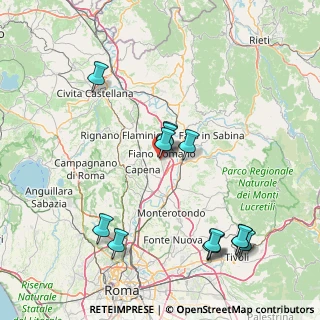 Mappa Via Pier Paolo Pasolini, 00065 Fiano Romano RM, Italia (18.42769)