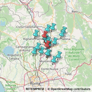 Mappa Via Pier Paolo Pasolini, 00065 Fiano Romano RM, Italia (8.153)