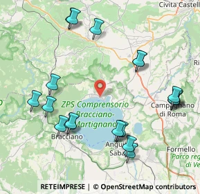 Mappa Via Mosca, 00069 Trevignano Romano RM, Italia (9.833)
