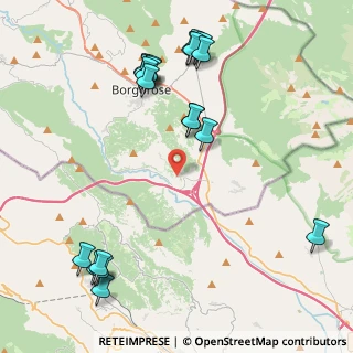 Mappa Via Corvaro, 02021 Borgorose RI, Italia (5.327)