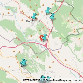 Mappa Via Corvaro, 02021 Borgorose RI, Italia (8.0935)