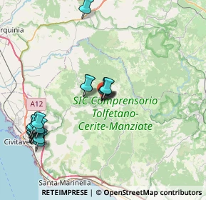 Mappa Piazza Giacomo Matteotti, 00059 Tolfa RM, Italia (9.501)