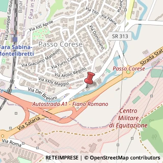 Mappa Via Antonio Gramsci, 18, 02032 Fara in Sabina, Rieti (Lazio)