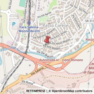 Mappa Via XXIV Maggio, 67, 02032 Fara in Sabina, Rieti (Lazio)