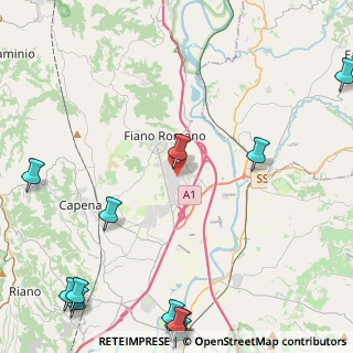 Mappa Via Firenze, 00065 Fiano Romano RM, Italia (7.36154)