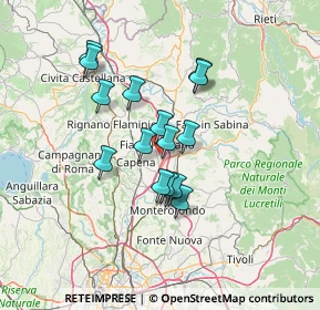 Mappa Via Firenze, 00065 Fiano Romano RM, Italia (11.31938)