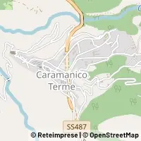 Hartă Caramanico Terme