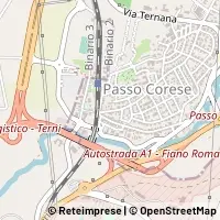 Mapa Fara in Sabina