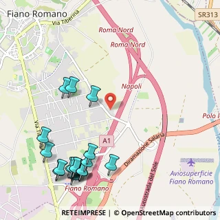 Mappa Via San Sebastiano, 00065 Fiano Romano RM, Italia (1.4905)