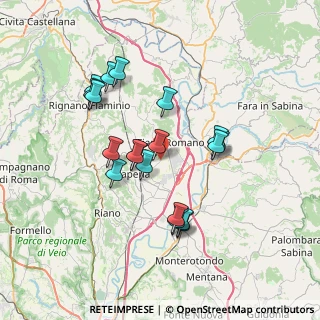 Mappa SP 11b, 00065 Fiano Romano RM, Italia (6.88158)
