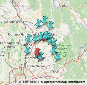 Mappa Via Sant' Elena, 02032 Fara in Sabina RI, Italia (10.14412)