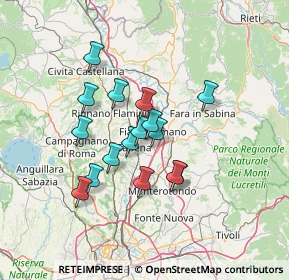 Mappa Sant'Isidoro, 00065 Fiano Romano RM, Italia (11.38688)