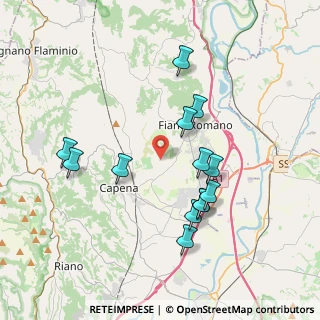 Mappa Sant'Isidoro, 00065 Fiano Romano RM, Italia (3.86538)