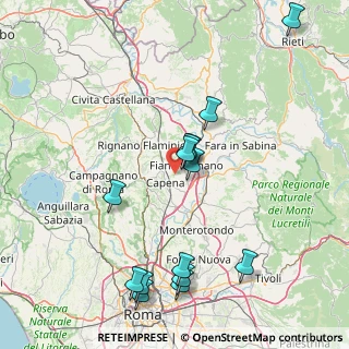 Mappa Via di Valle Conca, 00065 Fiano Romano RM, Italia (18.57714)