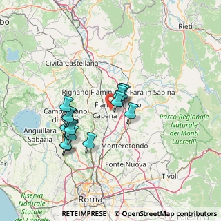 Mappa Via di Valle Conca, 00065 Fiano Romano RM, Italia (12.7)