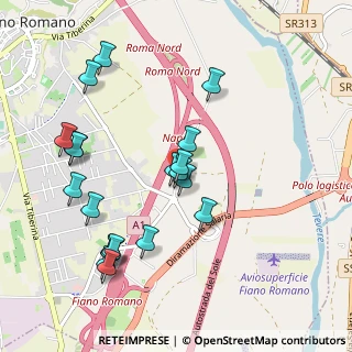 Mappa Via di, 00065 Fiano Romano RM, Italia (1.099)