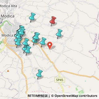 Mappa Via Michelica Crocevia, 97015 Modica RG, Italia (2.6555)