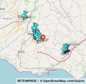 Mappa Via Michelica Crocevia, 97015 Modica RG, Italia (6.36667)