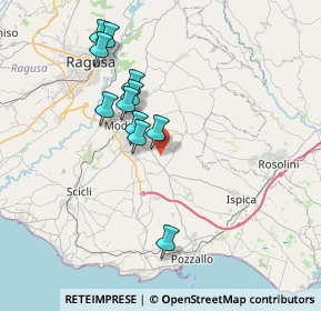 Mappa Via Michelica Crocevia, 97015 Modica RG, Italia (7.52182)