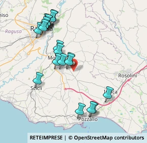 Mappa Via Michelica Crocevia, 97015 Modica RG, Italia (9.3065)