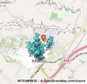Mappa Via Deledda, 96019 Rosolini SR, Italia (0.73)