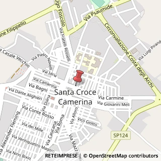 Mappa Via Carmine, 115, 97017 Santa Croce Camerina, Ragusa (Sicilia)
