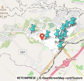 Mappa Via Montanara, 96019 Rosolini SR, Italia (1.03909)