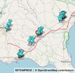 Mappa Via Sant'Alessandra, 96019 Rosolini SR, Italia (10.818)