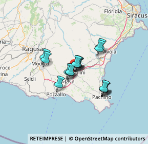 Mappa Via Sant'Alessandra Ronco V, 96019 Rosolini SR, Italia (9.89688)