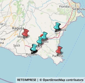 Mappa Via Giulia, 96019 Rosolini SR, Italia (11.9085)