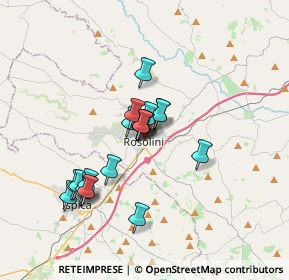 Mappa Via Monferrato, 96019 Rosolini SR, Italia (3.136)